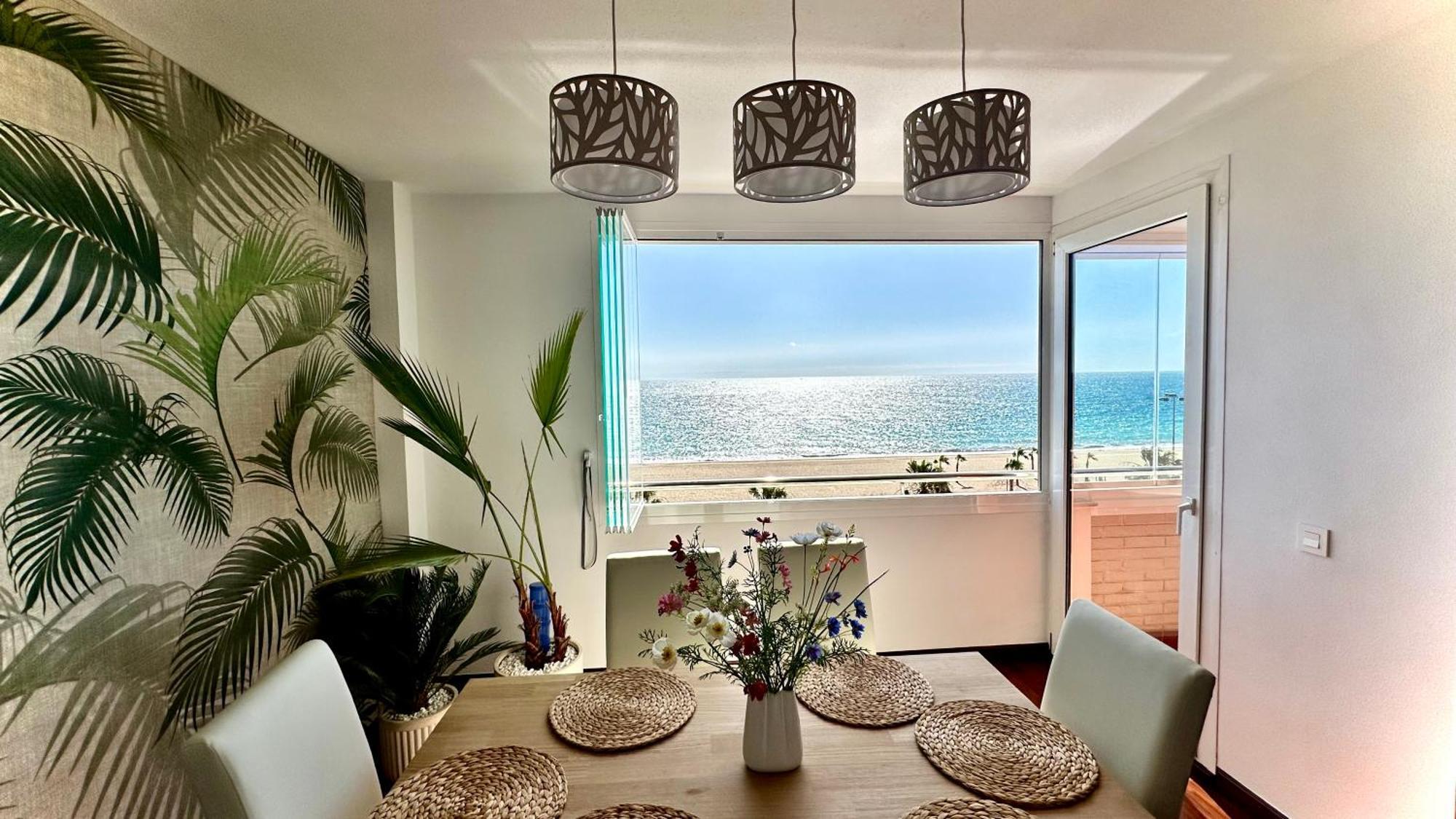 Ferienwohnung Vista Del Mar Residencial Roquetas de Mar Exterior foto