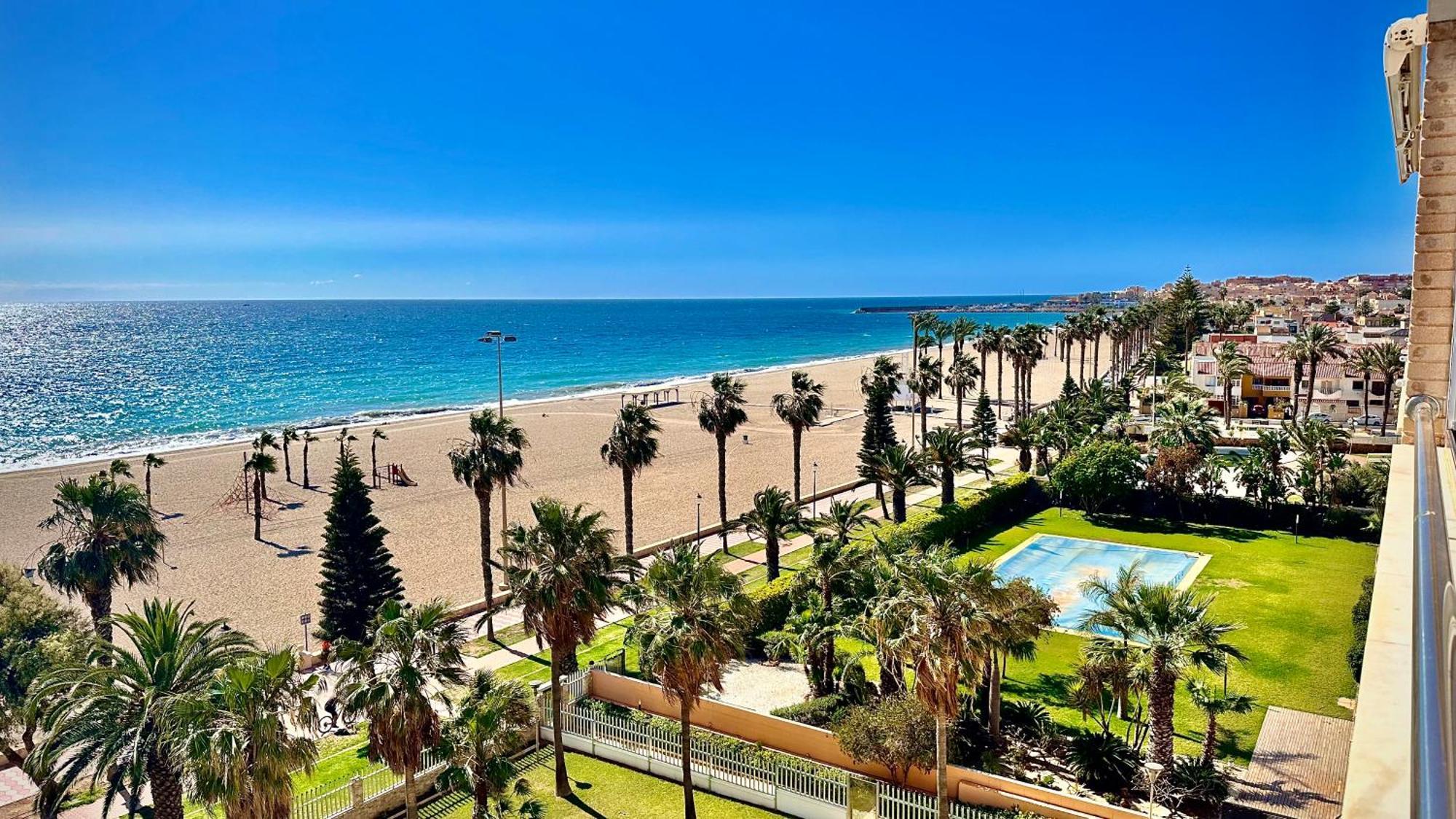 Ferienwohnung Vista Del Mar Residencial Roquetas de Mar Exterior foto