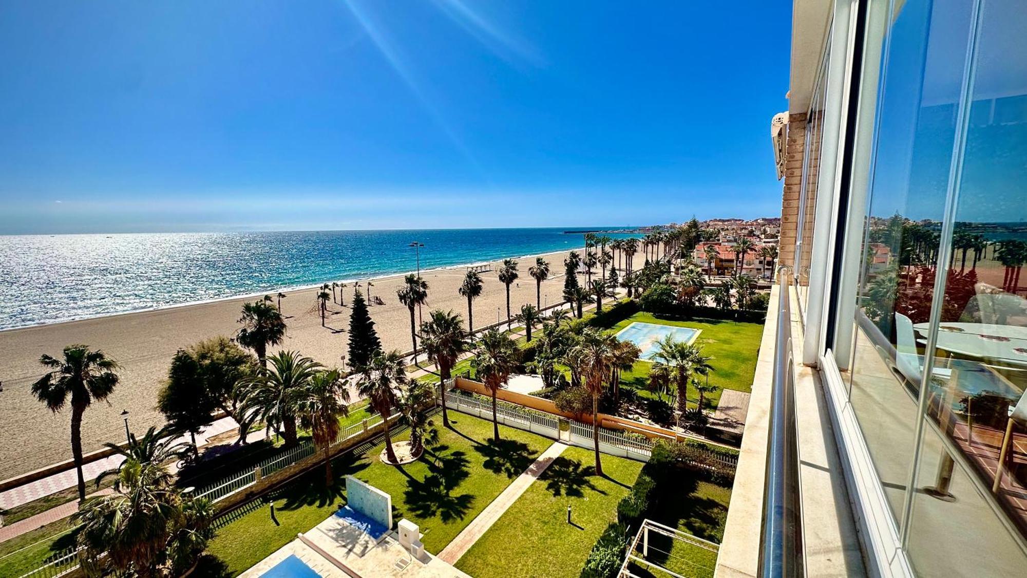 Ferienwohnung Vista Del Mar Residencial Roquetas de Mar Exterior foto