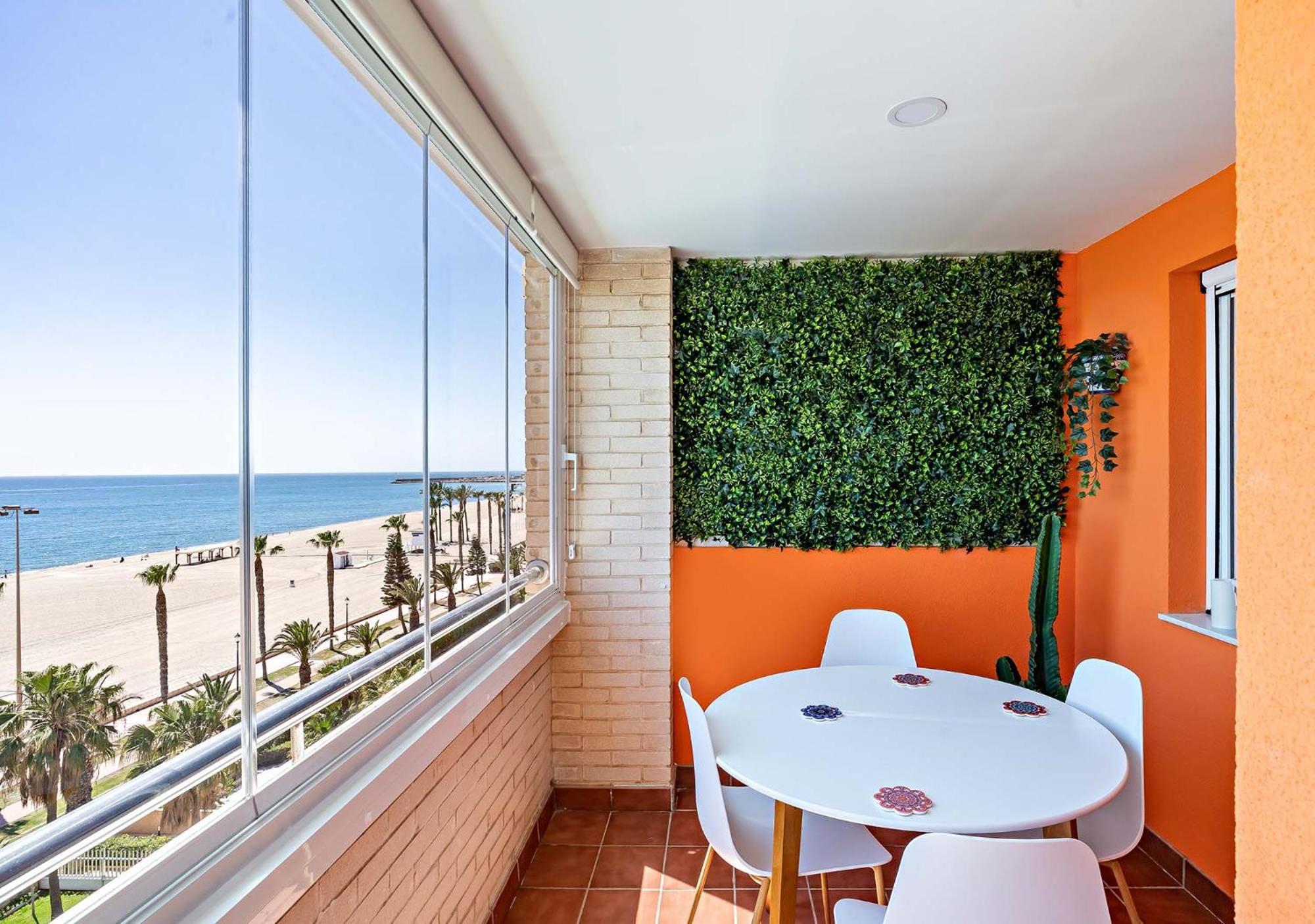 Ferienwohnung Vista Del Mar Residencial Roquetas de Mar Exterior foto