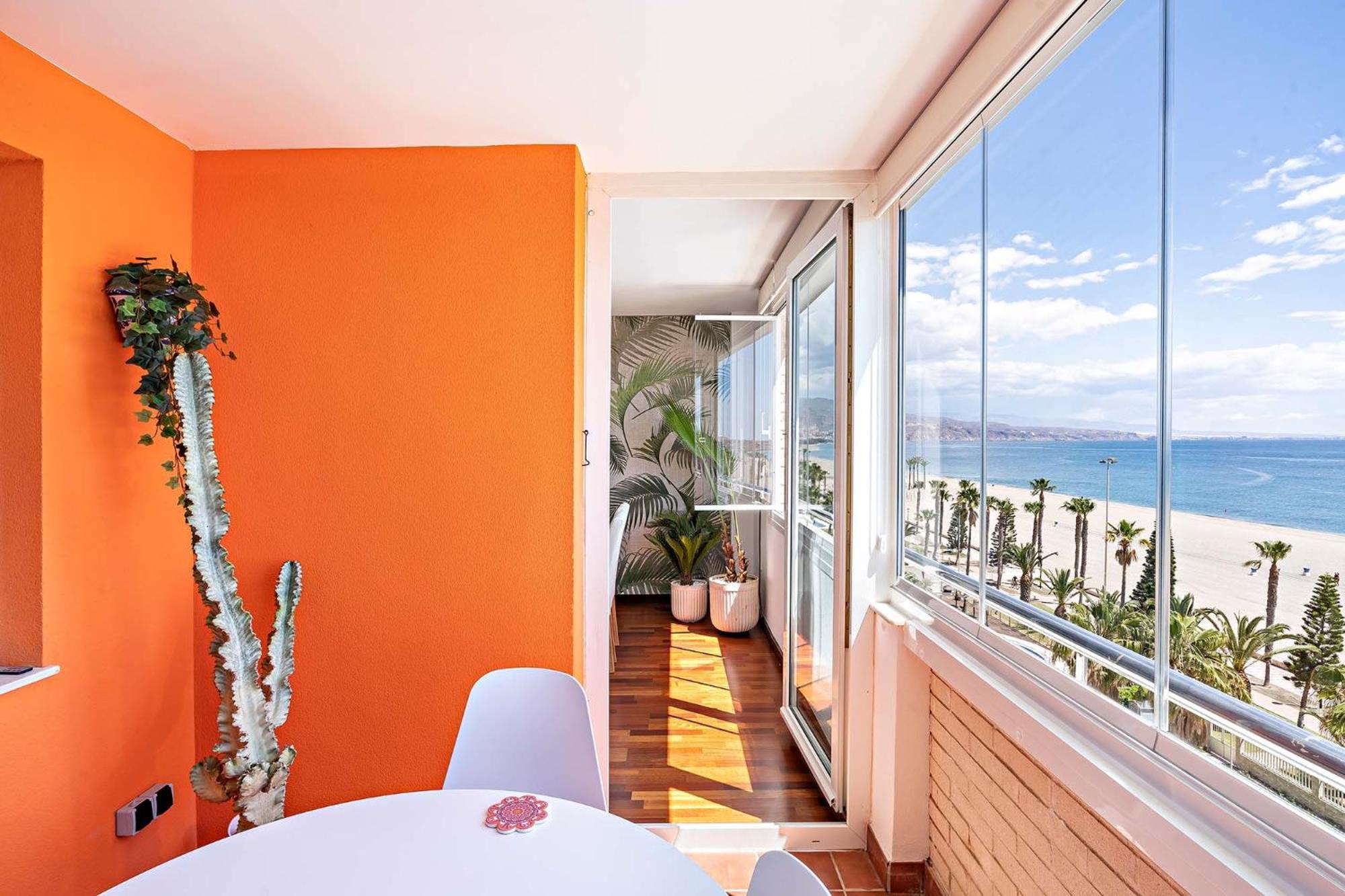 Ferienwohnung Vista Del Mar Residencial Roquetas de Mar Exterior foto