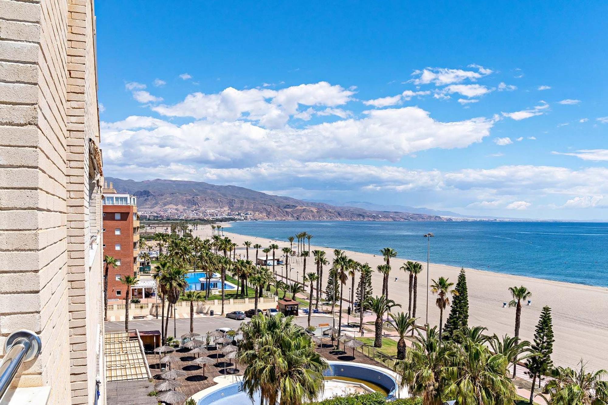 Ferienwohnung Vista Del Mar Residencial Roquetas de Mar Exterior foto