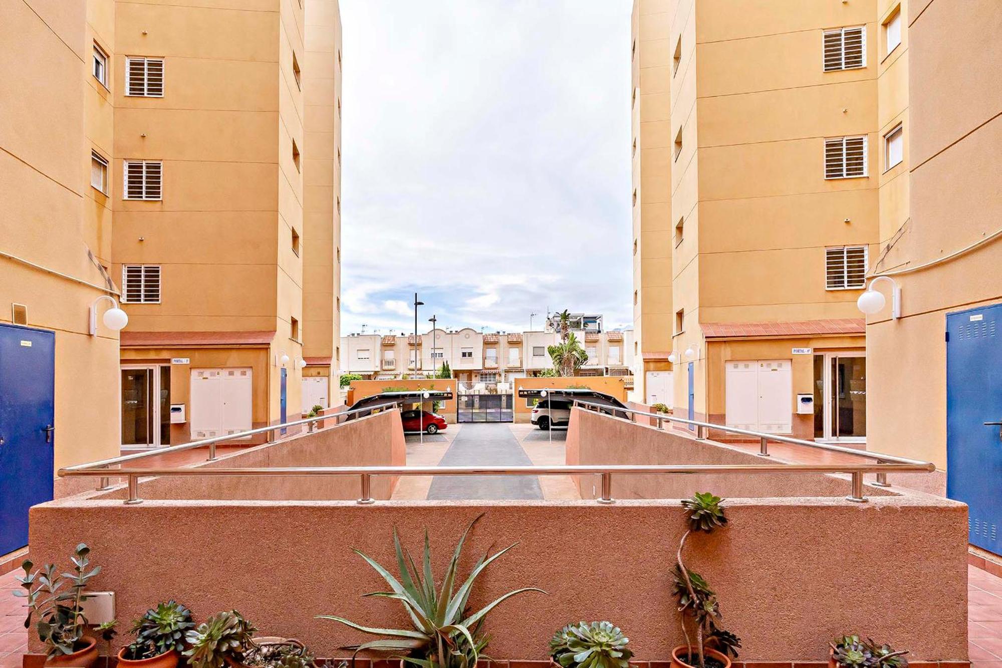 Ferienwohnung Vista Del Mar Residencial Roquetas de Mar Exterior foto