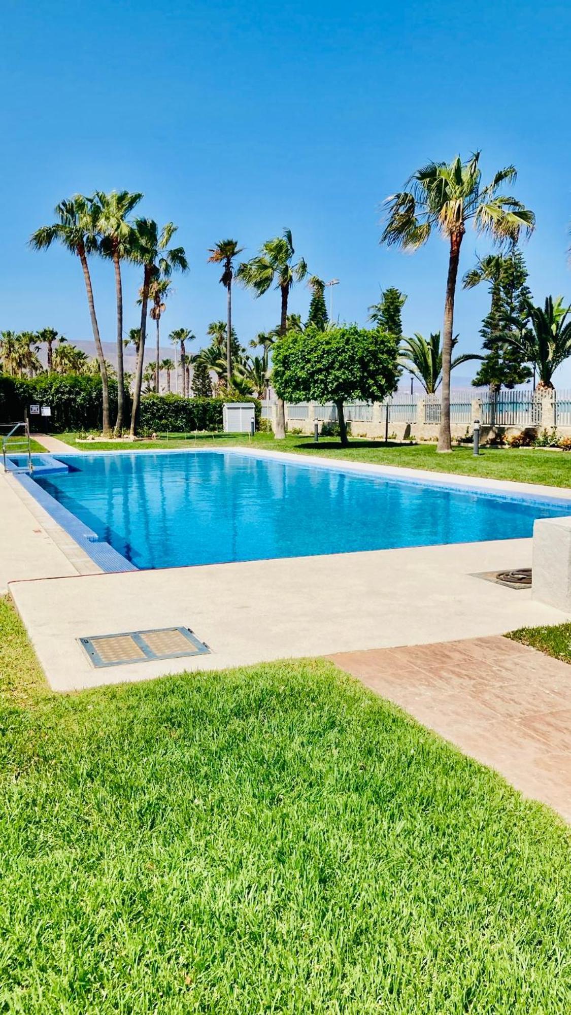 Ferienwohnung Vista Del Mar Residencial Roquetas de Mar Exterior foto